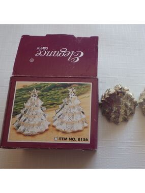 Elegance Silver Salt and Pepper Shakers